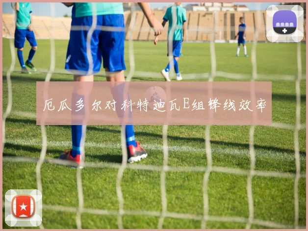 厄瓜多尔对科特迪瓦E组锋线效率